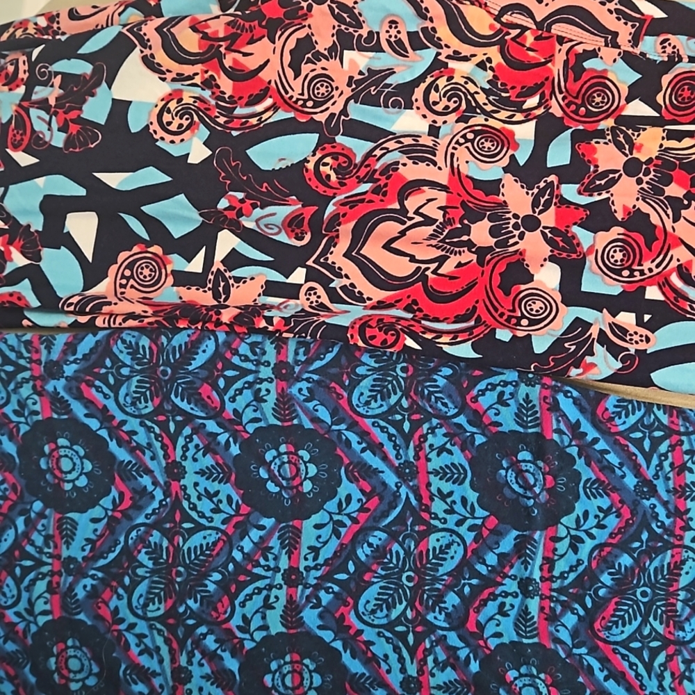 2 pair LulaRoe leggings OS